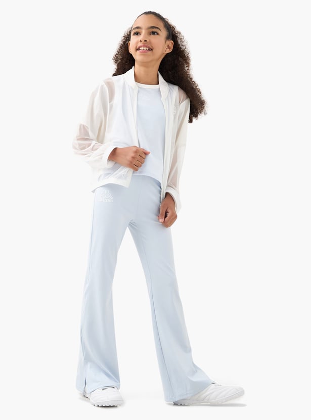 Kappa Logo Detail Zip Through Jacket with Sleeveless T-shirt