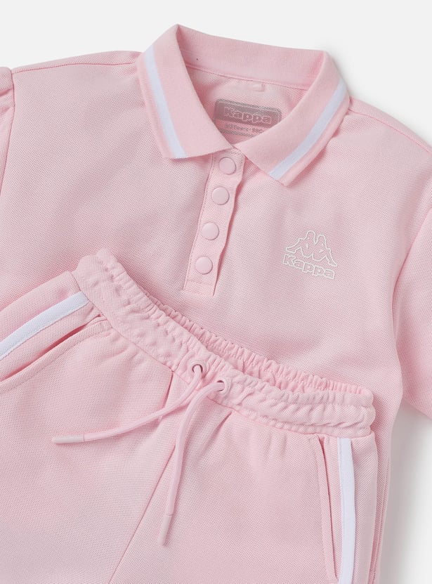 Kappa Logo Detail T-shirt and Shorts Set