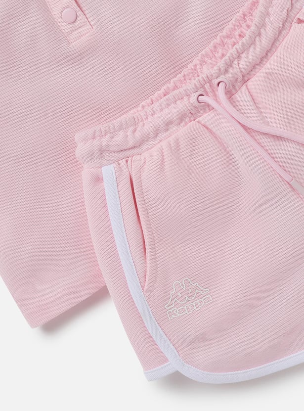 Kappa Logo Detail T-shirt and Shorts Set