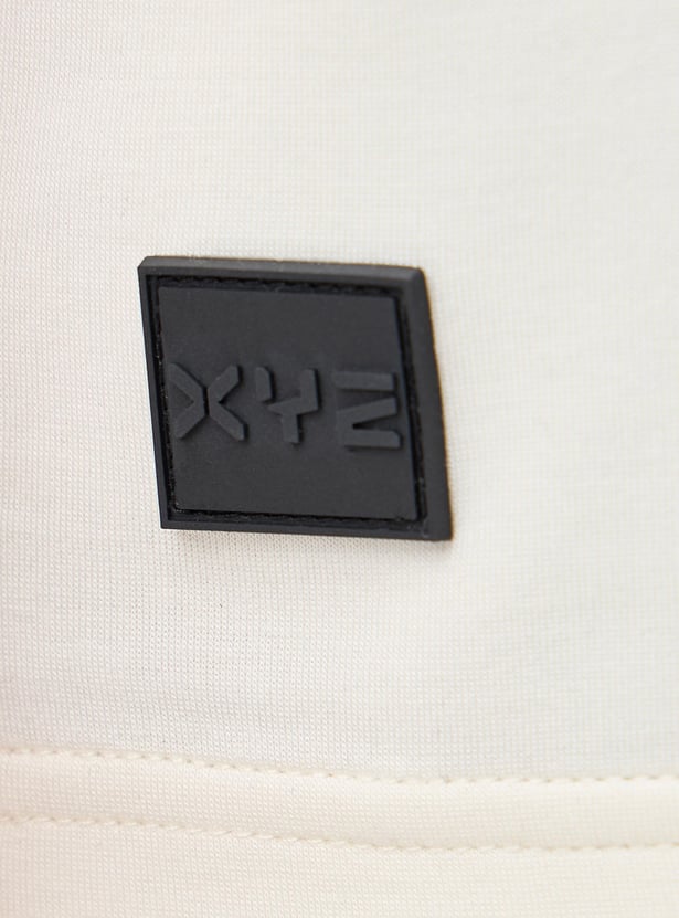 Kappa XYZ Panelled Crew Neck T-shirt with Short Sleeves