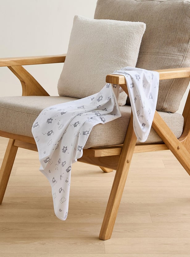 Juniors 2-Piece Assorted Receiving Blanket Set - 70x70 cm