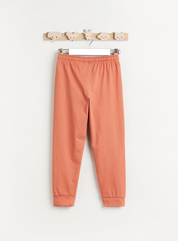 Juniors Crocodile Print T-shirt and Pyjama Set