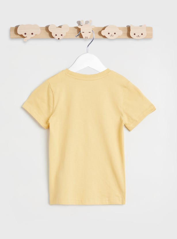 Juniors Dino Safari Print T-shirt and Pyjama Set