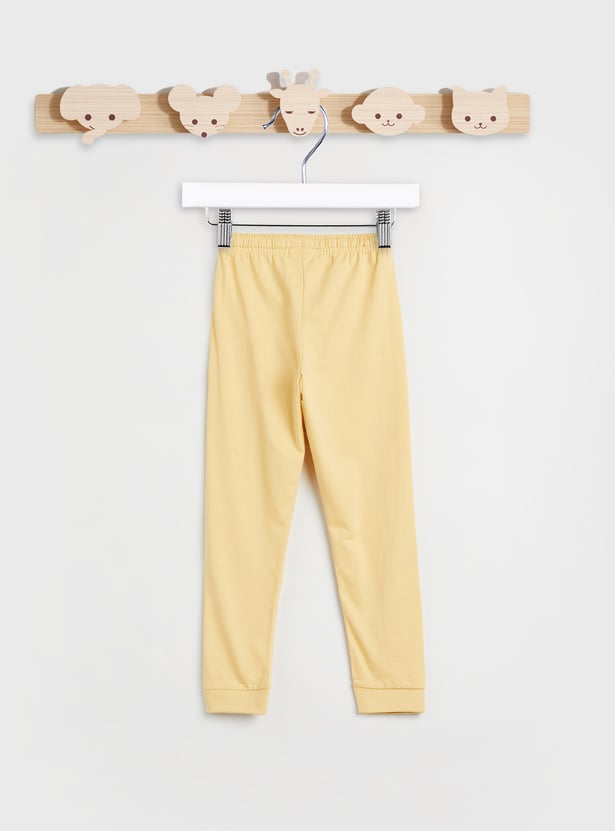 Juniors Dino Safari Print T-shirt and Pyjama Set