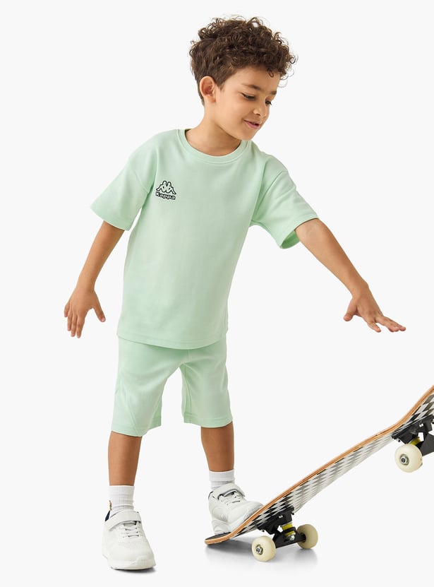 Kappa Logo Detail T-shirt and Shorts Set