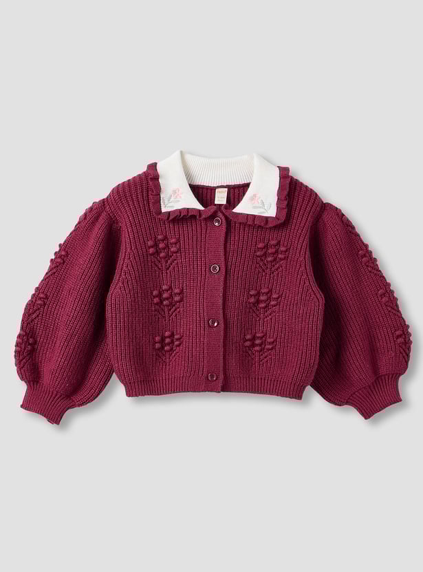 Juniors 2-Piece Cardigan and Sweater Set