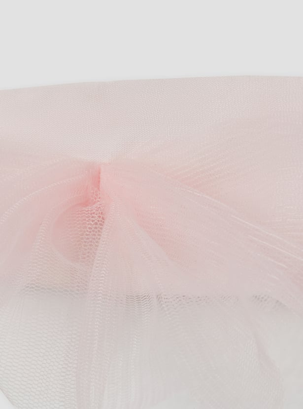 Juniors Cat Print Top with Headband