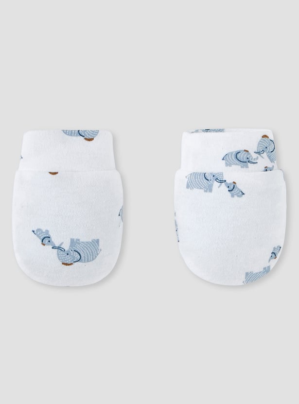 Juniors 7-Piece Elephant Print Clothing Gift Set
