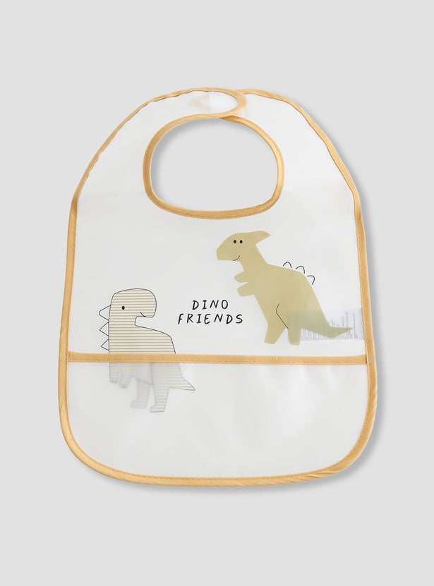 Juniors Dinosaur Print Bib - Set of 2