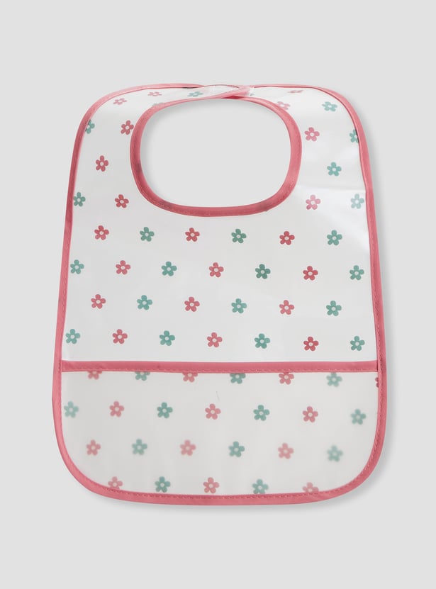 Juniors Printed Bib with Velcro Closure - Set of 3