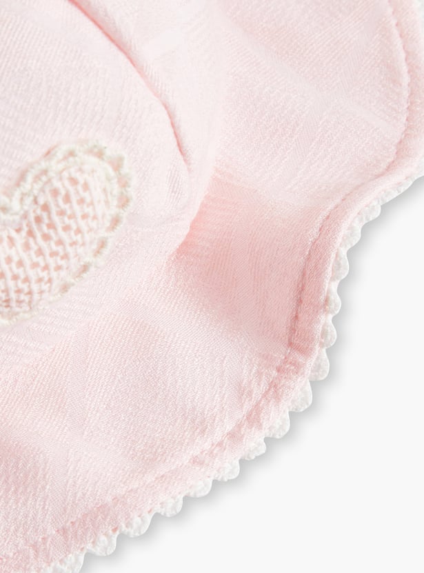 Juniors Heart Applique Bucket Hat