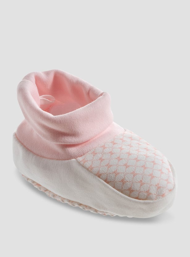 Giggles Printed Booties