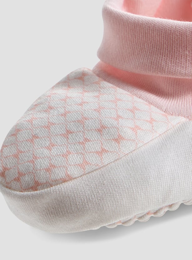 Giggles Printed Booties