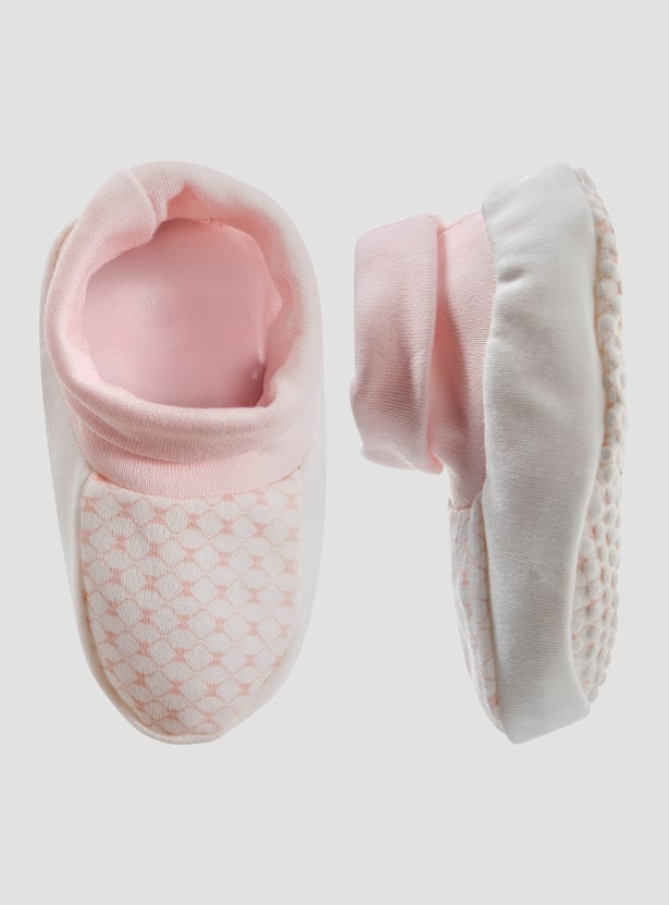 Giggles Printed Booties