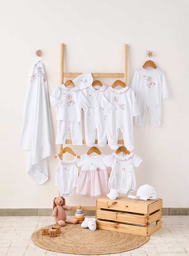 Giggles Embellished Beanie with Bow