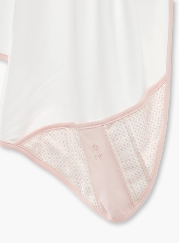 Giggles Printed Receiving Blanket