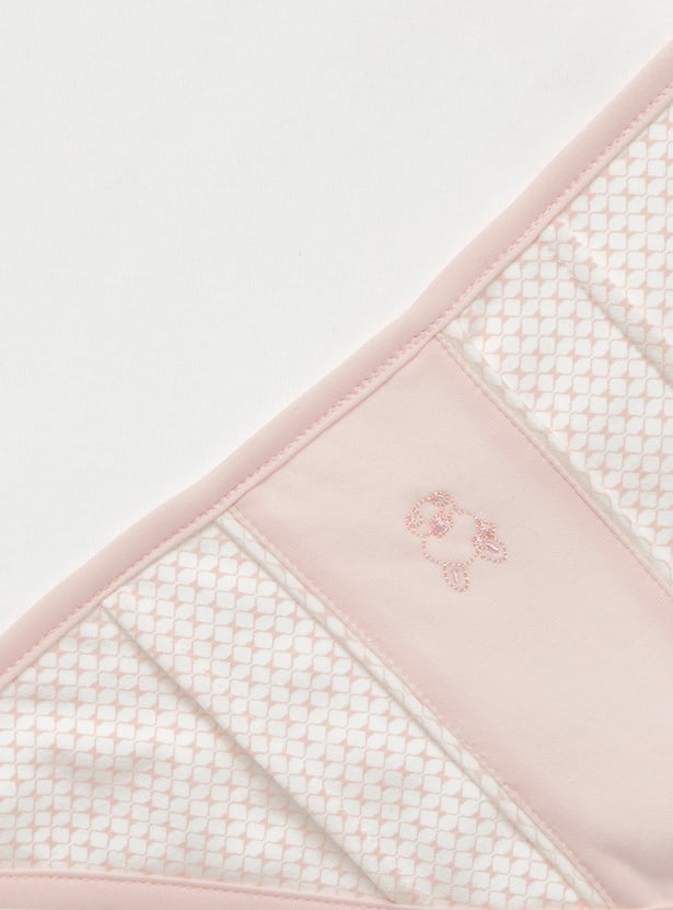 Giggles Printed Receiving Blanket