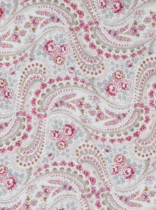 Juniors Printed T-shirt with Pyjamas Set