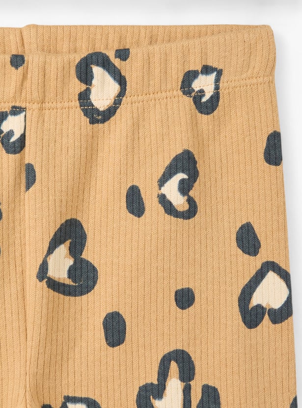 Juniors Printed T-shirt and Pyjama Set