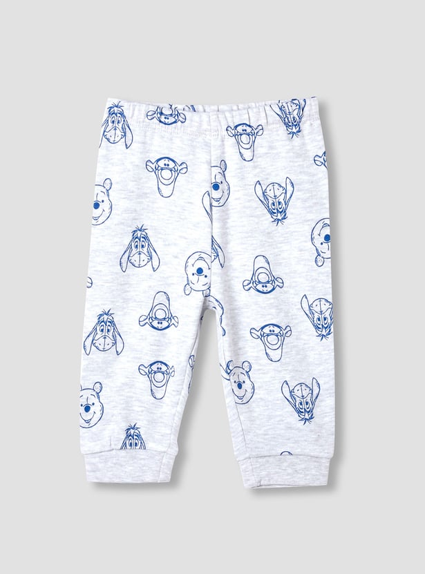 Winnie the Pooh Print T-shirt with Pyjamas - Set of 2