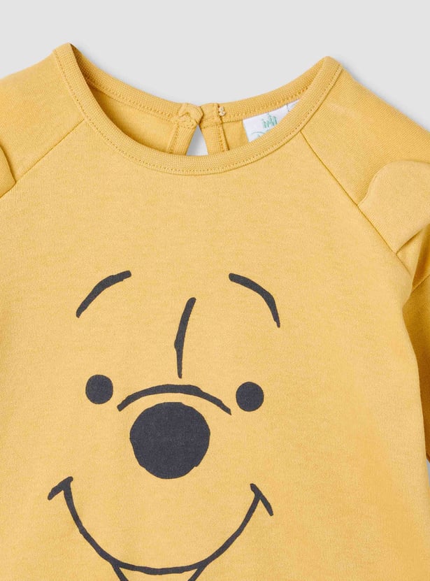 Winnie the Pooh Print T-shirt with Pyjamas - Set of 2