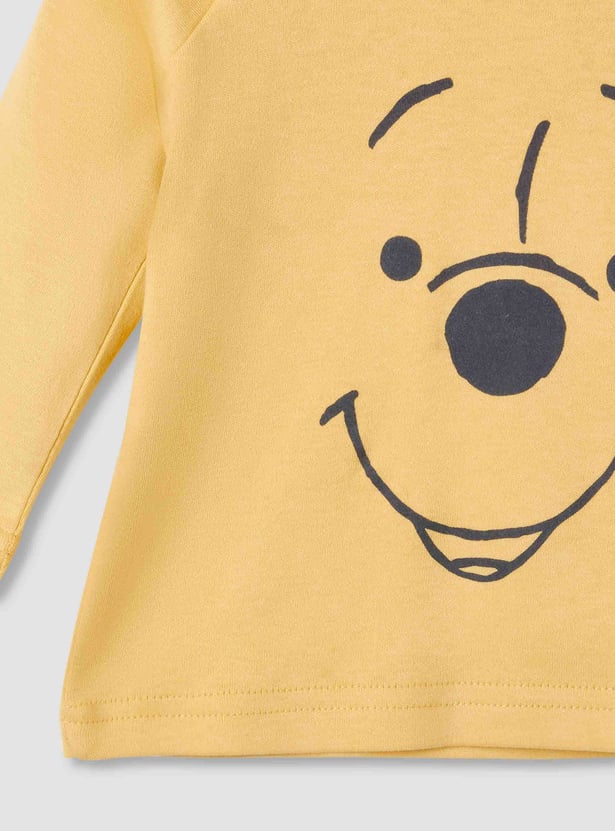 Winnie the Pooh Print T-shirt with Pyjamas - Set of 2