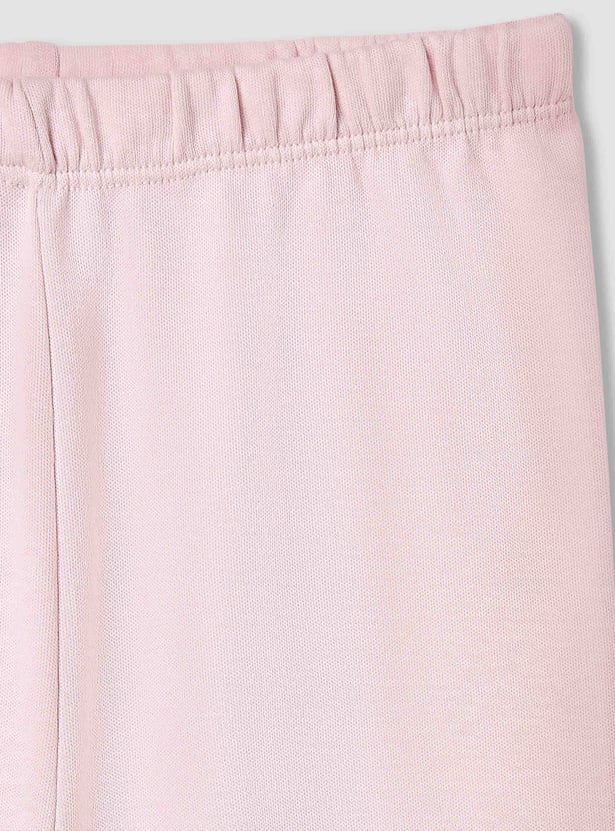 Minnie Mouse Print T-shirt with Pyjamas - Set of 2