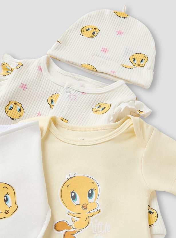 4-Piece Tweety Print Clothing Gift Set