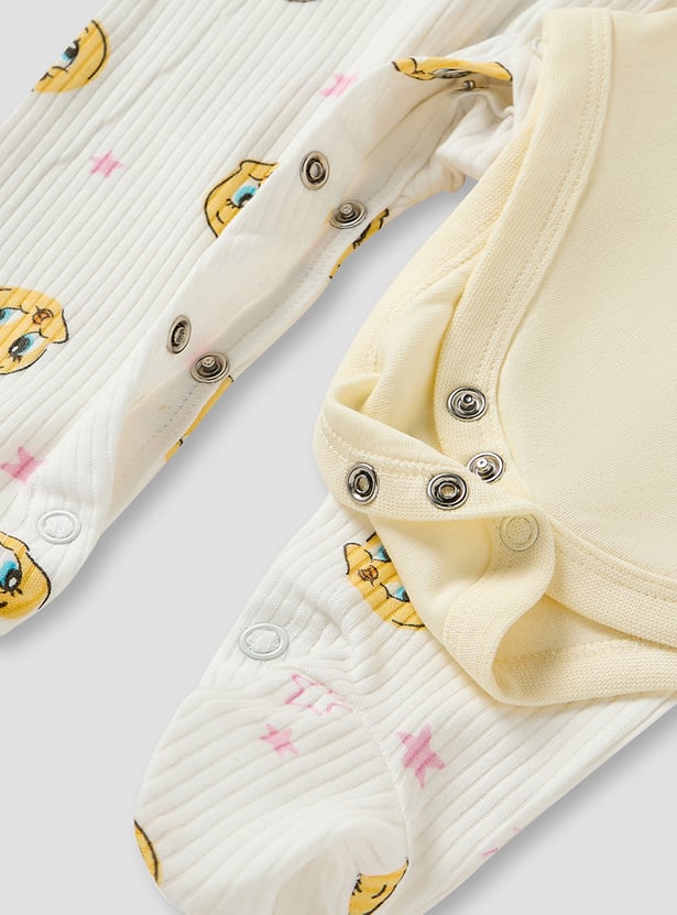 4-Piece Tweety Print Clothing Gift Set