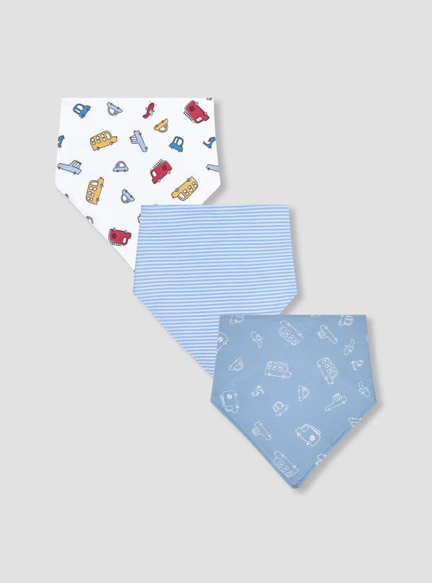 Juniors Printed Bib - Set of 3