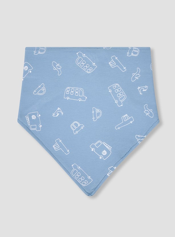 Juniors Printed Bib - Set of 3