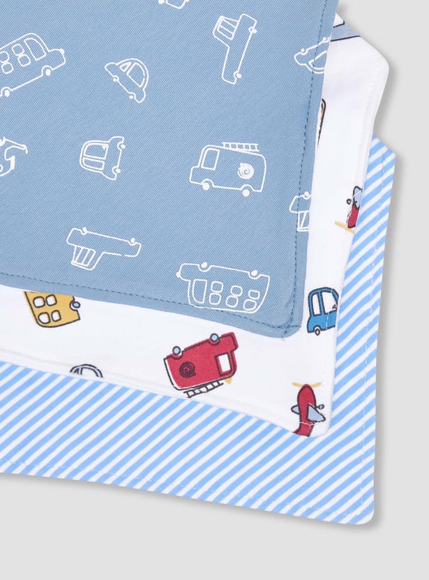 Juniors Printed Bib - Set of 3
