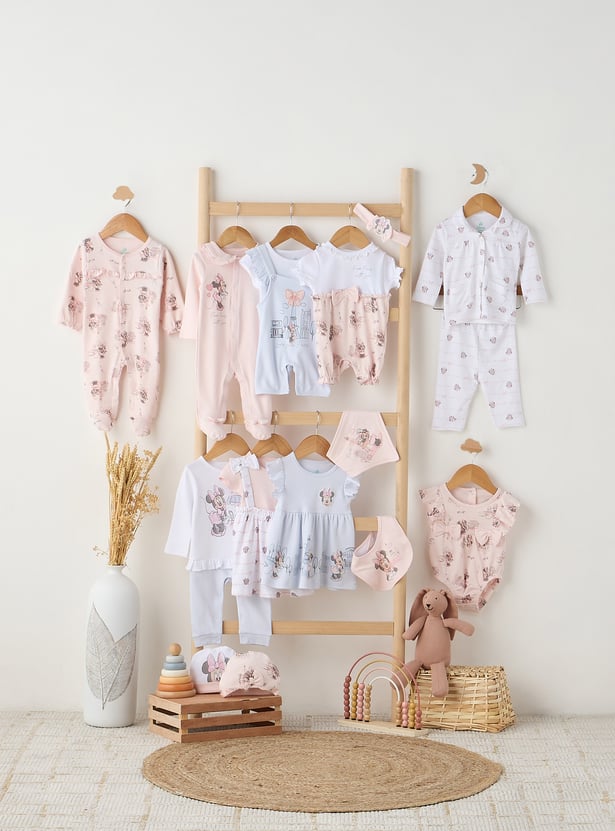 Minnie Mouse Print Beanie