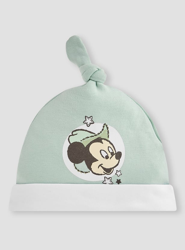 Mickey Mouse Print Beanie