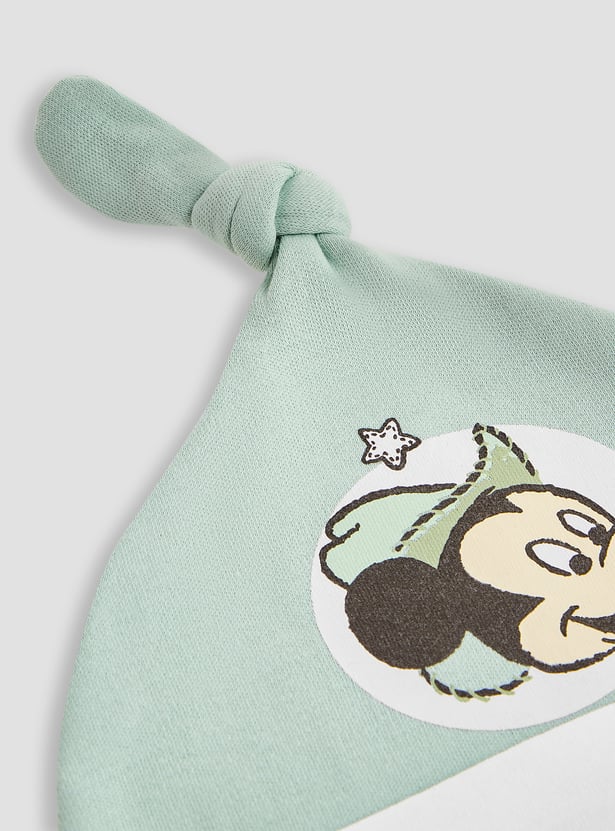 Mickey Mouse Print Beanie