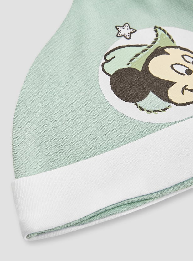 Mickey Mouse Print Beanie