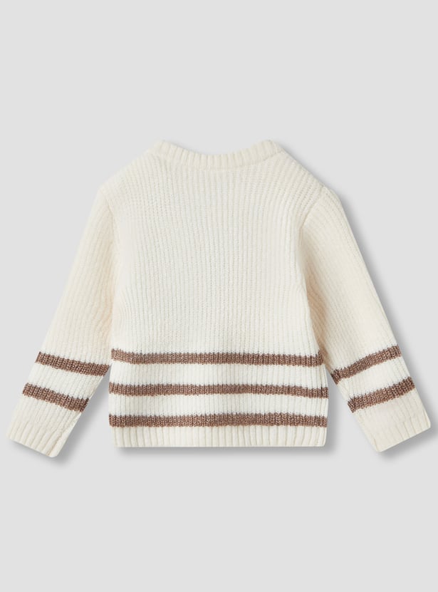 Simba Embroidered Pullover with Long Sleeves