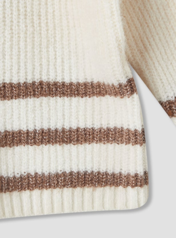 Simba Embroidered Pullover with Long Sleeves