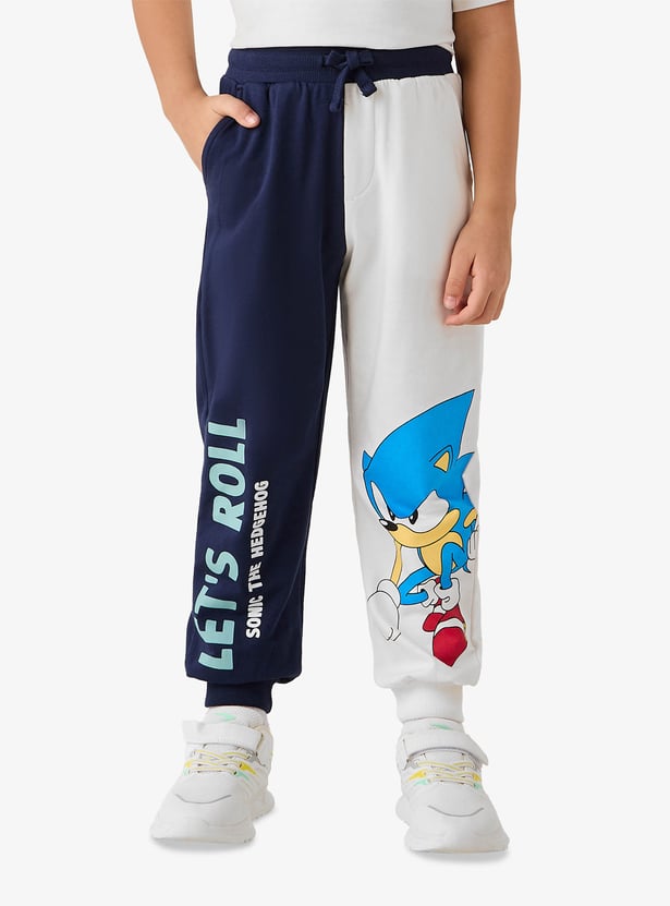 Juniors Sonic The Hedgehog Print Joggers