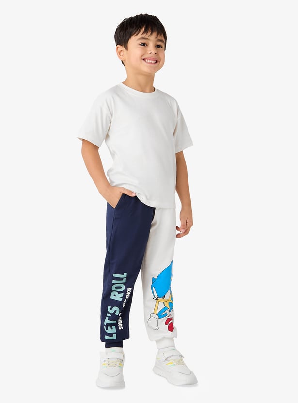 Juniors Sonic The Hedgehog Print Joggers