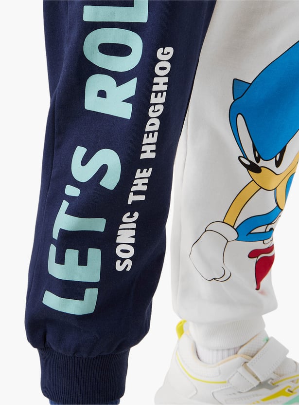 Juniors Sonic The Hedgehog Print Joggers