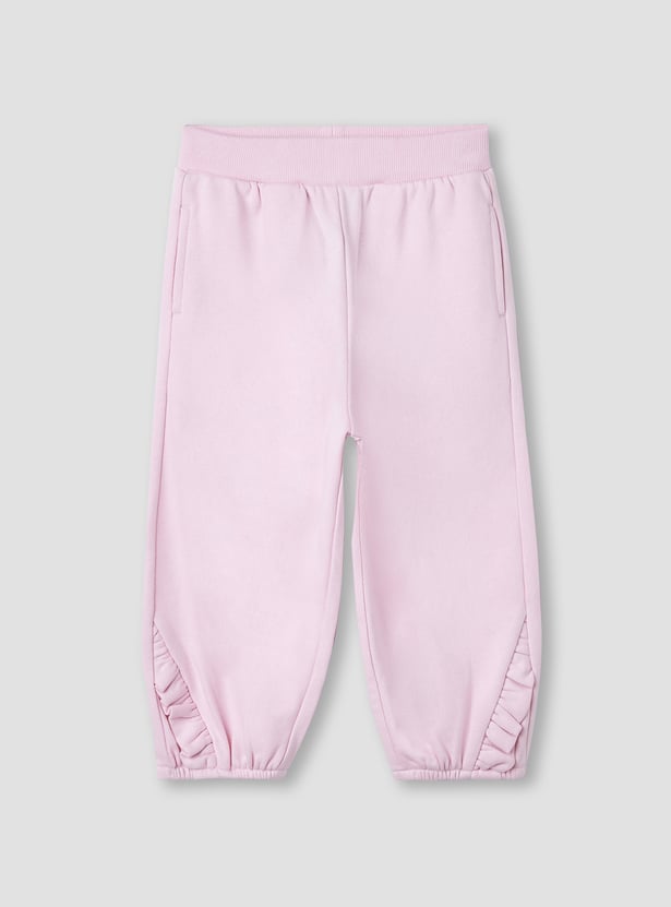 Juniors Ruffle Detail Joggers with Pockets