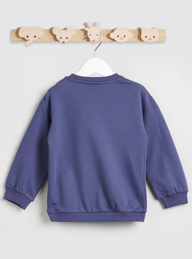 Juniors Applique Sweatshirt and Joggers Set