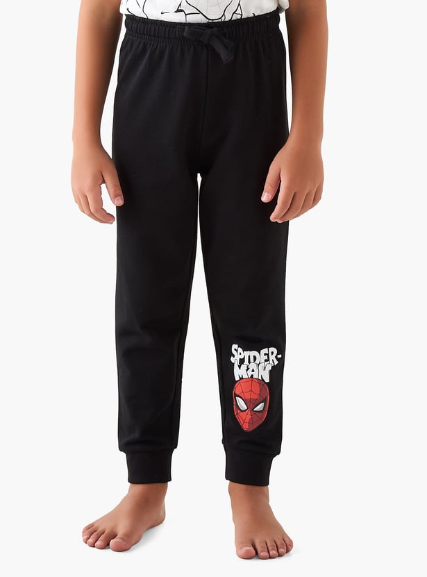 Juniors Spider-Man Print T-shirt and Pyjama Set