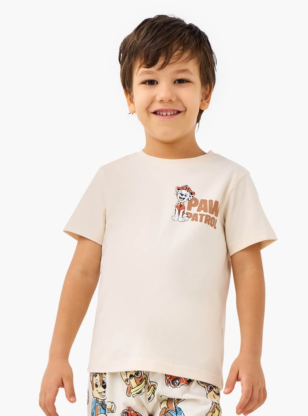 Juniors PAW Patrol Print T-shirt and Pyjama Set