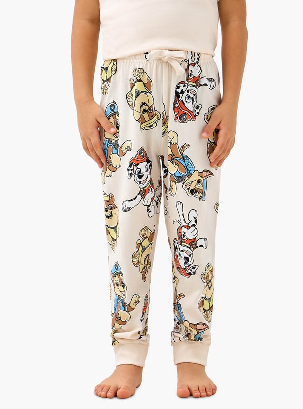 Juniors PAW Patrol Print T-shirt and Pyjama Set