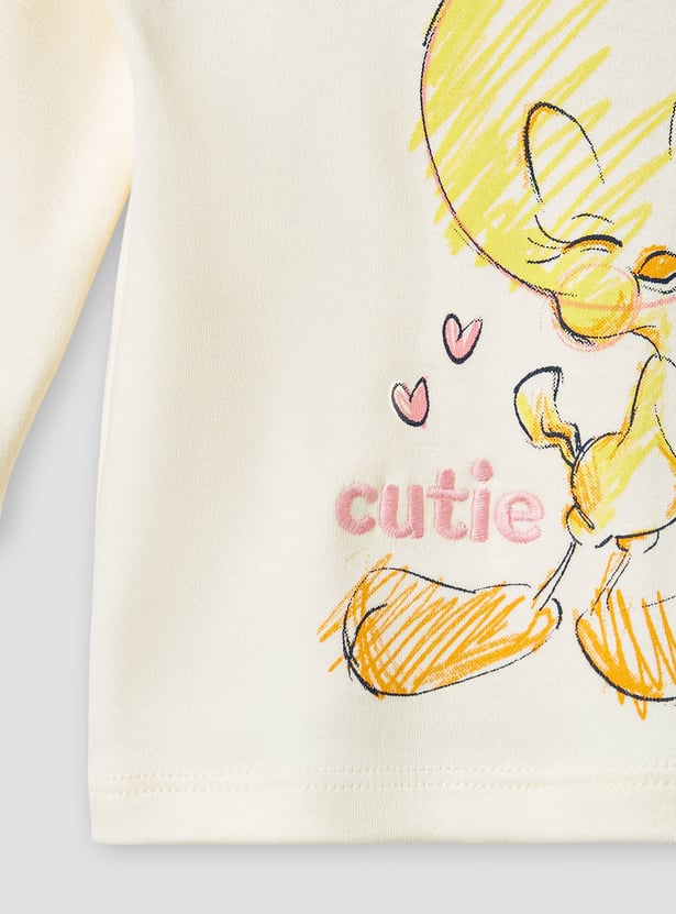 Juniors Tweety Print T-shirt and Pyjama Set