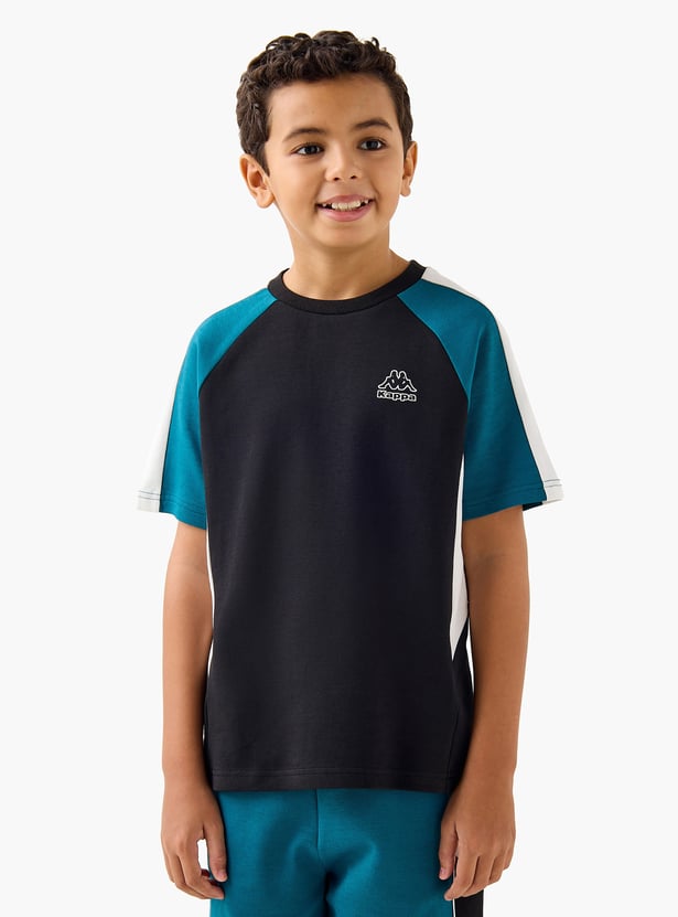 Raglan Sleeves T-shirt and Shorts Set