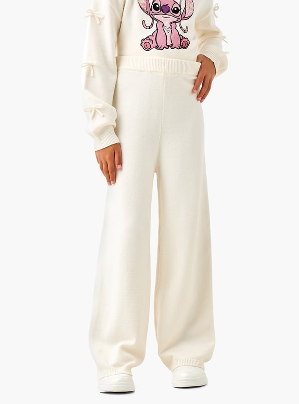 Angel Embroidered Sweatshirt and Track Pant Set