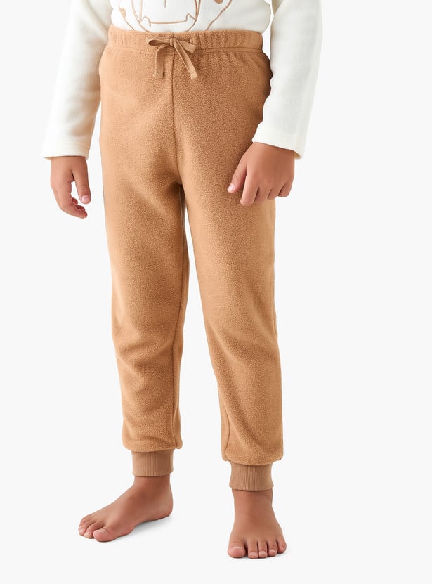 Juniors Embroidered T-shirt and Pyjama Set